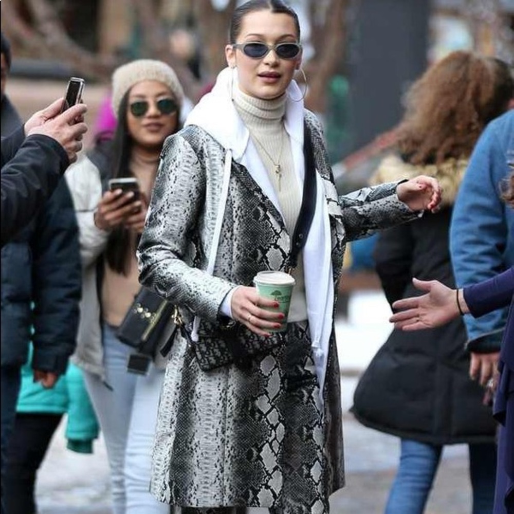I.AM.GIA Snakeskin Brandy Jacket